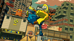 画像ギャラリー No.005のサムネイル画像 / 「ジェットセットラジオ」を彷彿とさせるアクションゲーム「Bomb Rush Cyberfunk」をTeam Reptileが発表。長沼英樹氏による楽曲提供も