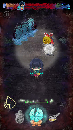 画像ギャラリー No.003のサムネイル画像 / iOS向け縦スクロールアクションホラー「まどろみがえり」が配信開始
