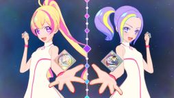 画像ギャラリー No.014のサムネイル画像 / 12月10日稼働の「データカードダス アイカツプラネット!」を紹介。前作からガラリと仕様が変わり,ライバルとのバトルが楽しめるゲームに