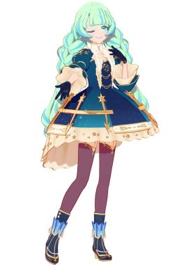 画像ギャラリー No.045のサムネイル画像 / 12月10日稼働の「データカードダス アイカツプラネット!」を紹介。前作からガラリと仕様が変わり,ライバルとのバトルが楽しめるゲームに