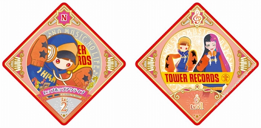 画像ギャラリー No.018のサムネイル画像 / 「アイカツ!」シリーズとTOWER RECORDSとのコラボグッズが3月4日に発売。予約受付が開始