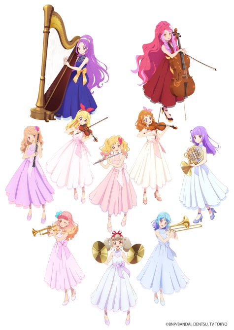 画像ギャラリー No.003のサムネイル画像 / 「アイカツ！シリーズ」10周年イヤーがスタート。8月30日にはオーケストラコンサート「オケカツ！」の開催も決定