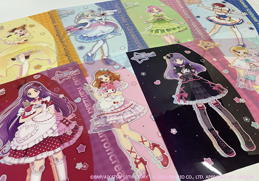 画像ギャラリー No.010のサムネイル画像 / 「アイカツ!×サンリオキャラクターズ」コラボ第2弾POP UP SHOP,2024年1月26日から2月7日まで開催。グッズの先行予約受付を開始