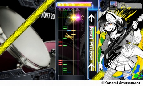 画像ギャラリー No.006のサムネイル画像 / 「コナステ GITADORA」のPC向けオープンαテスト版が配信開始。“めた・メタ？ひまわり＊パンチ”など4曲をプレイ可能