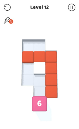 画像ギャラリー No.005のサムネイル画像 / ブロックを敷き詰めよう。スマホ向けパズルゲーム「Stack Blocks 3D」を紹介する「(ほぼ)日刊スマホゲーム通信」第2371回