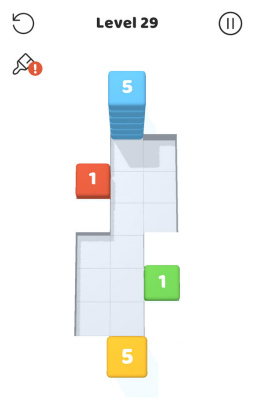 画像ギャラリー No.006のサムネイル画像 / ブロックを敷き詰めよう。スマホ向けパズルゲーム「Stack Blocks 3D」を紹介する「(ほぼ)日刊スマホゲーム通信」第2371回