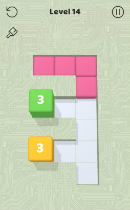 画像ギャラリー No.007のサムネイル画像 / ブロックを敷き詰めよう。スマホ向けパズルゲーム「Stack Blocks 3D」を紹介する「(ほぼ)日刊スマホゲーム通信」第2371回