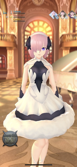 画像ギャラリー No.018のサムネイル画像 / 「Fate/Grand Order Waltz in the MOONLIGHT/LOSTROOM」プレイレポート。豊富な衣装とダンスは必見!