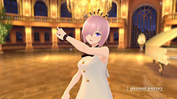 画像ギャラリー No.002のサムネイル画像 / 「FGO Waltz」の新章ではイシュタルをモチーフにした“pleasant journey”を楽しめる。FGOの公式Twitterで映像が公開に