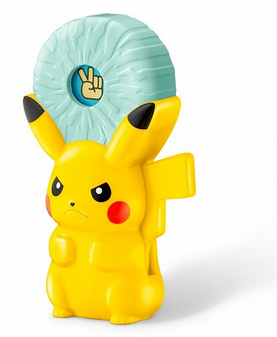 画像ギャラリー No.015のサムネイル画像 / マクドナルドのハッピーセットに「ポケモン」が登場。ピカチュウモチーフの玩具全6種が6月11日から約4週間の期間限定で販売