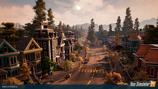 画像ギャラリー No.004のサムネイル画像 / 「Bus Simulator 21」の2021年リリースがアナウンス。シリーズで初めてアメリカを舞台にした公共バス運行シミュレータ