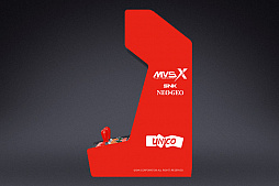 画像ギャラリー No.004のサムネイル画像 / NEO・GEOの50タイトルを収録した「SNK NEOGEO MVSX」が北米向けに発表。台座込みで“駄菓子屋ネオジオ”とほぼ同じ全高
