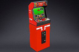 画像ギャラリー No.007のサムネイル画像 / NEO・GEOの50タイトルを収録した「SNK NEOGEO MVSX」が北米向けに発表。台座込みで“駄菓子屋ネオジオ”とほぼ同じ全高