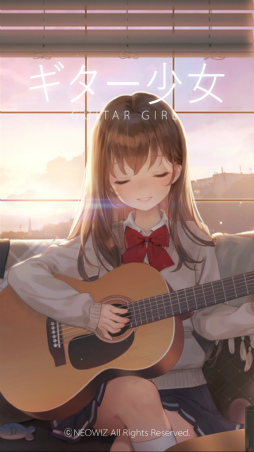 画像ギャラリー No.001のサムネイル画像 / 配信はじめました。スマホ向け放置ゲーム「ギター少女」を紹介する「(ほぼ)日刊スマホゲーム通信」第2486回