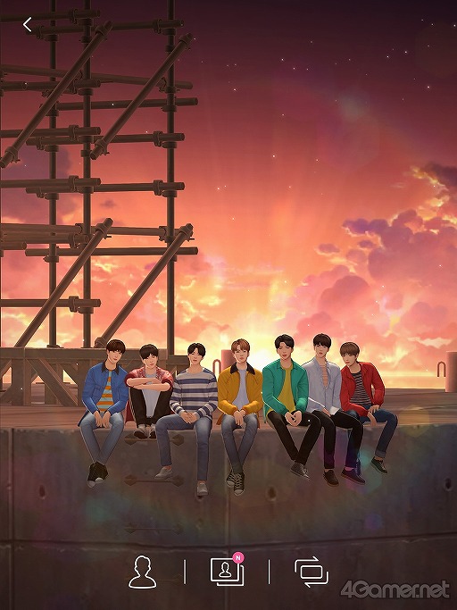 画像ギャラリー No.002のサムネイル画像 / BTSキャラを主役にドラマを作り出す「BTS Universe Story」を先行プレイ。誰もがクリエイターになれる新作スマホアプリ