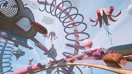 画像ギャラリー No.006のサムネイル画像 / 「Atomic Heart」，DLC第2弾「Trapped in Limbo」を本日発売。カラフルで狂気じみた世界を舞台に，P-3が過去の記憶を探索する