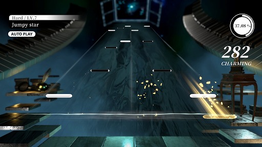 画像ギャラリー No.012のサムネイル画像 / Steam版「DEEMO-Reborn-」プレイレポート。キーボードの打鍵感がこれまで以上に“ピアノっぽさ”を演出している