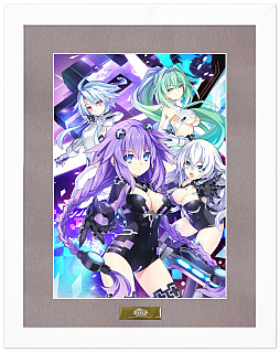 画像ギャラリー No.006のサムネイル画像 / 「Go！Go！5次元GAME ネプテューヌ re★Verse」，A4キャラファイングラフがあみあみ限定で予約受付中