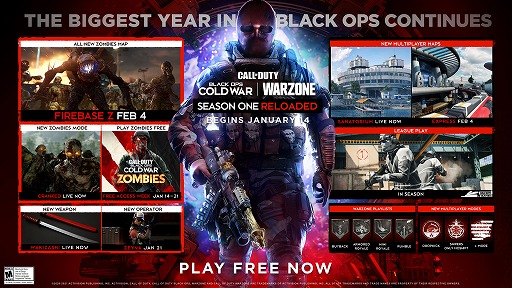 画像ギャラリー No.002のサムネイル画像 / 「CoD: BOCW」でシーズン1が開幕し，ロードマップが公開。40人による大規模戦闘が楽しめるマップなど多数の新要素が実装