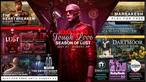 画像ギャラリー No.002のサムネイル画像 / 「HITMAN 3」の最新DLC“7つの大罪Act 4: 色欲”の配信がスタート。8月8日まで，新マップ「マラケシュ」が無料公開