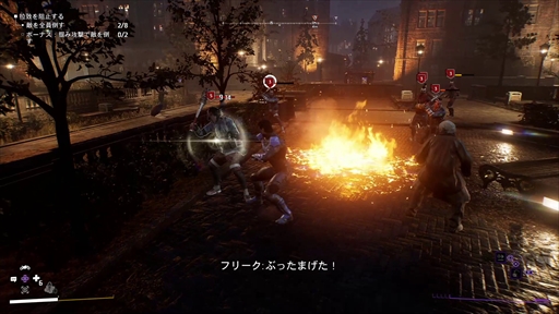 画像ギャラリー No.008のサムネイル画像 / ［プレイレポート］「ゴッサム・ナイツ」はカジュアル操作で爽快なアクションが楽しめる。バットマン亡き後，その遺志を継ぐ者の戦いを描く