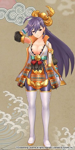 画像ギャラリー No.004のサムネイル画像 / 「戦国RENKA ズーム！」に新武将・島左近（CV：竹内恵美子）が登場
