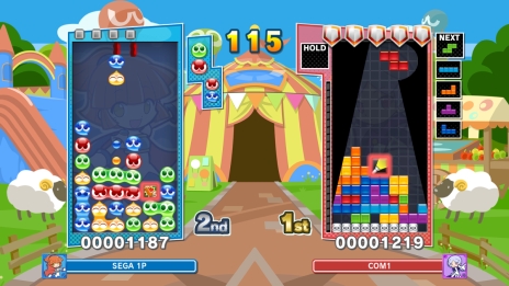 画像ギャラリー No.002のサムネイル画像 / 「ぷよぷよテトリス2」のモード“パーティー”を紹介する動画が公開。ニンテンドーeショップでの予約受付開始