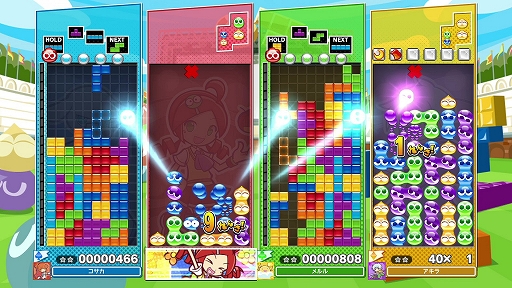 画像ギャラリー No.004のサムネイル画像 / 「ぷよぷよテトリス2」，TVCM“ぷよテトパーティー篇”のメイキング映像が公開
