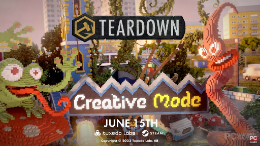 画像ギャラリー No.004のサムネイル画像 / 「Teardown」，6月15日のアップデートにてクリエイティブモードを実装。壊すだけでなく，モノを作り出すことも可能に