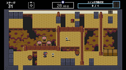 画像ギャラリー No.007のサムネイル画像 / ズー，「Ninja Castle Escape」をSteamでリリース。可愛い忍者を操作してからくり城からの脱出を目指せ