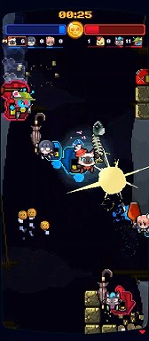 画像ギャラリー No.008のサムネイル画像 / スマホ向けアクションゲーム「ROCK BOTTOM」が本日配信予定