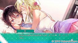 画像ギャラリー No.008のサムネイル画像 / 百合系ADV「推しのラブより恋のラブ」,iOS/Android版がリリース。女の子同士の“ドタバタ恋愛追いかけっこ”