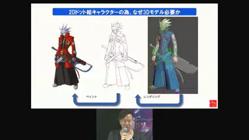 画像ギャラリー No.014のサムネイル画像 / ［TGS2023］グラフィックスへのコダワリが生んだ三度のブレイクスルーとは。アークシステムワークスの35年が語られたステージをレポート