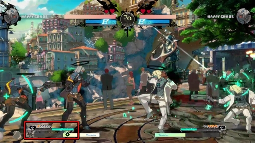 画像ギャラリー No.022のサムネイル画像 / 「GUILTY GEAR -STRIVE-」,ハッピーケイオスのプレイフィールをお届け。銃を使った強力なラッシュが特徴のテクニカルファイター