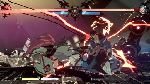 画像ギャラリー No.006のサムネイル画像 / 「GUILTY GEAR -STRIVE-」,梅喧のプレイフィールを紹介。守りのバトルスタイルはそのままに,新たな武器となる“連結”を獲得