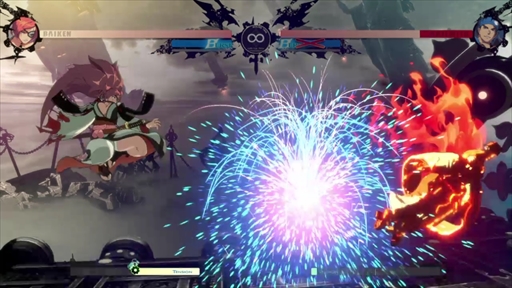 画像ギャラリー No.013のサムネイル画像 / 「GUILTY GEAR -STRIVE-」,梅喧のプレイフィールを紹介。守りのバトルスタイルはそのままに,新たな武器となる“連結”を獲得