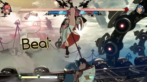 画像ギャラリー No.017のサムネイル画像 / 「GUILTY GEAR -STRIVE-」,梅喧のプレイフィールを紹介。守りのバトルスタイルはそのままに,新たな武器となる“連結”を獲得