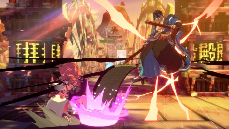 画像ギャラリー No.010のサムネイル画像 / 「GUILTY GEAR ‐STRIVE‐」のDLCキャラクター第4弾“梅喧”が本日参戦。追加バトルステージ“Lap of the Kami”も配信開始