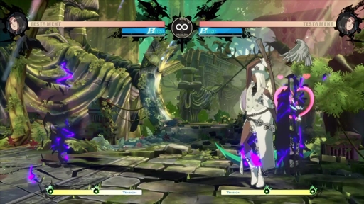 画像ギャラリー No.012のサムネイル画像 / 「GUILTY GEAR -STRIVE-」，テスタメントのプレイフィールを紹介。新状態異常“ステイン”を獲得し，バトルスタイルは大幅に変化