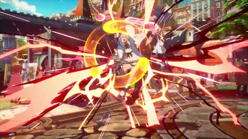 画像ギャラリー No.009のサムネイル画像 / 「GUILTY GEAR ‐STRIVE‐」，待望の復活を遂げたブリジットのプレイフィールをお届け。ヨーヨーを絡めた多彩な動きで対戦相手を翻弄しよう