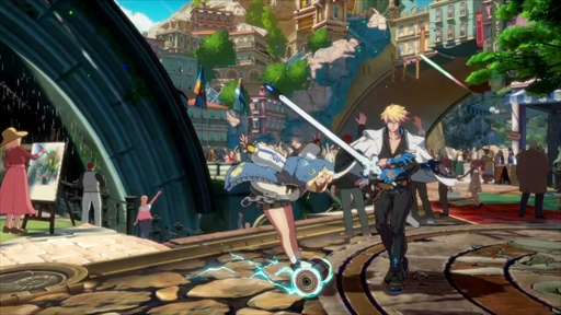 画像ギャラリー No.010のサムネイル画像 / 「GUILTY GEAR ‐STRIVE‐」，待望の復活を遂げたブリジットのプレイフィールをお届け。ヨーヨーを絡めた多彩な動きで対戦相手を翻弄しよう