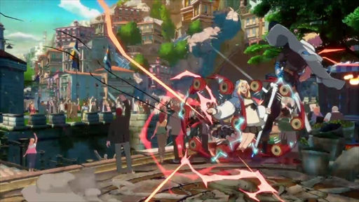 画像ギャラリー No.012のサムネイル画像 / 「GUILTY GEAR ‐STRIVE‐」，待望の復活を遂げたブリジットのプレイフィールをお届け。ヨーヨーを絡めた多彩な動きで対戦相手を翻弄しよう