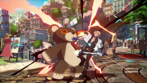 画像ギャラリー No.014のサムネイル画像 / 「GUILTY GEAR ‐STRIVE‐」，待望の復活を遂げたブリジットのプレイフィールをお届け。ヨーヨーを絡めた多彩な動きで対戦相手を翻弄しよう