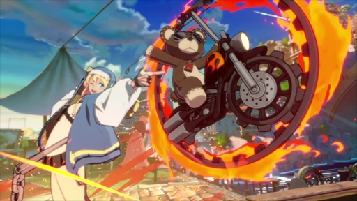 画像ギャラリー No.017のサムネイル画像 / 「GUILTY GEAR ‐STRIVE‐」，待望の復活を遂げたブリジットのプレイフィールをお届け。ヨーヨーを絡めた多彩な動きで対戦相手を翻弄しよう