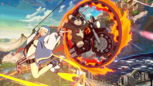 画像ギャラリー No.024のサムネイル画像 / 「GUILTY GEAR ‐STRIVE‐」，待望の復活を遂げたブリジットのプレイフィールをお届け。ヨーヨーを絡めた多彩な動きで対戦相手を翻弄しよう
