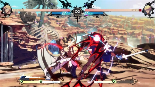 画像ギャラリー No.022のサムネイル画像 / ［プレイレポ］「GUILTY GEAR -STRIVE-」，シンのプレイフィールを紹介。扱いやすい必殺技と派生攻撃を生かした豪快なバトルスタイルが魅力