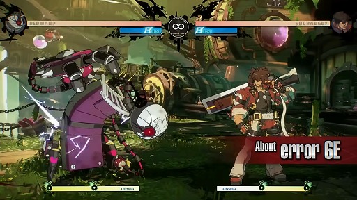 画像ギャラリー No.001のサムネイル画像 / 「GUILTY GEAR ‐STRIVE‐」，ベッドマン？の性能解説動画を公開。自動で発動する固有能力“error 6E”を駆使するテクニカルキャラクター