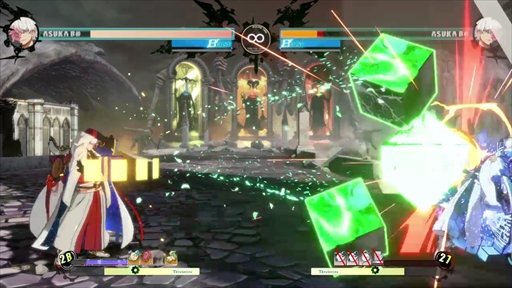 画像ギャラリー No.007のサムネイル画像 / ［プレイレポ］「GUILTY GEAR ‐STRIVE‐」，“飛鳥＝R♯”のプレイフィール紹介。26種類の魔法で戦況を支配するシューティングキャラクター