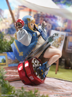 画像ギャラリー No.002のサムネイル画像 / 「GUILTY GEAR ‐STRIVE‐」から,ラウンド開始前の登場シーンをイメージしたブリジットのフィギュアが登場。本日予約受付スタート