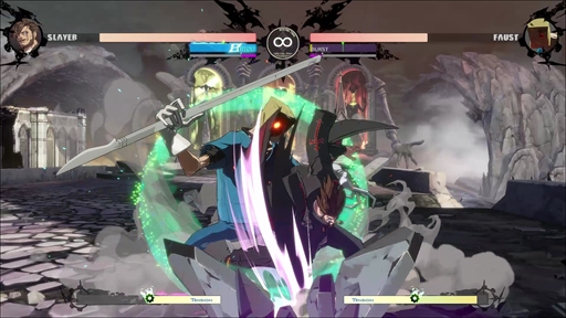 画像ギャラリー No.004のサムネイル画像 / ［プレイレポ］「GUILTY GEAR ‐STRIVE‐」，スレイヤーのプレイフィールを紹介。パワフルかつダンディズムな戦闘スタイルで相手を圧倒しよう